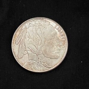 Vintage Buffalo Nickel Coin - .5 Troy ounce silver